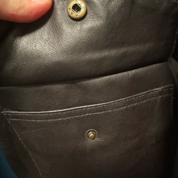 Landing Leathers Vtg Air Force Men's Brown Leather Bomber Jacket M - Picture 6 of 12